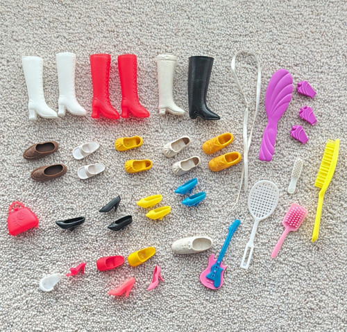 Vintage barbie sindy shoes - barbie,