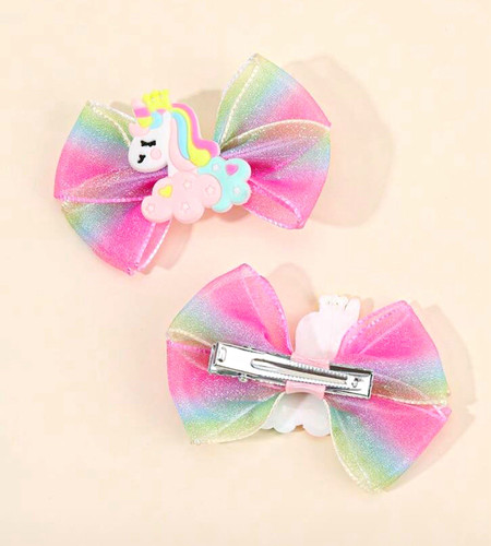 Pink unicorn kids - pink, drawstring