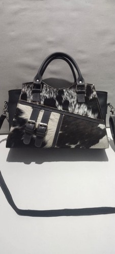 Handmade hair real - real, leather