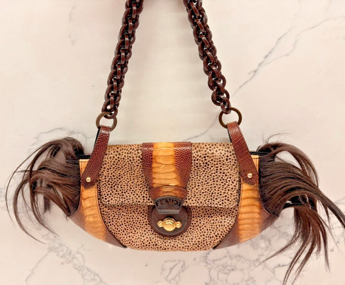 Authentic fendi vintage - vintage, brown