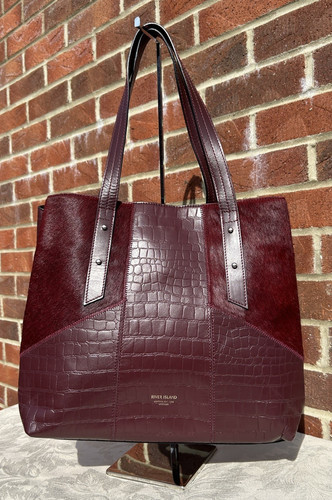 Womens burgundy red real - burgundy,