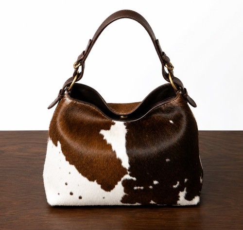 Hair cowhide leather - on,