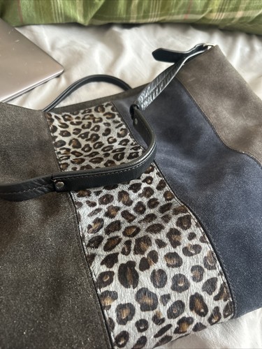 100 leather pony hair suede - leather/pony,