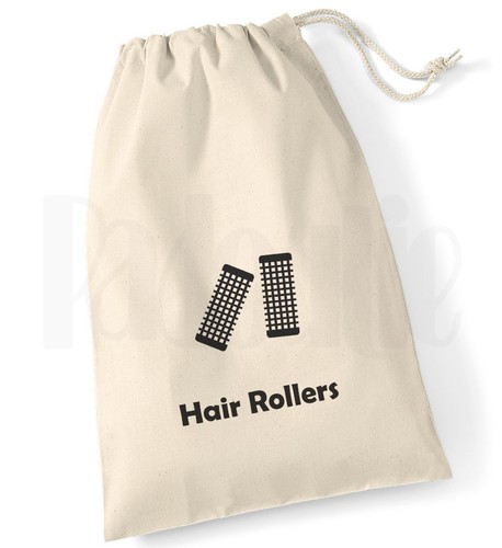 Personalised hair rollers bag - personalised,