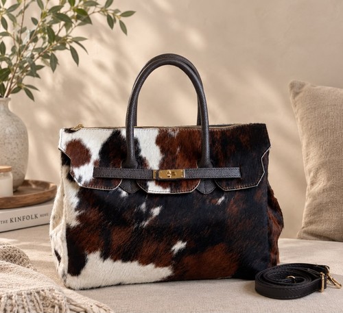 Cowhide bag large genuine - bag,,