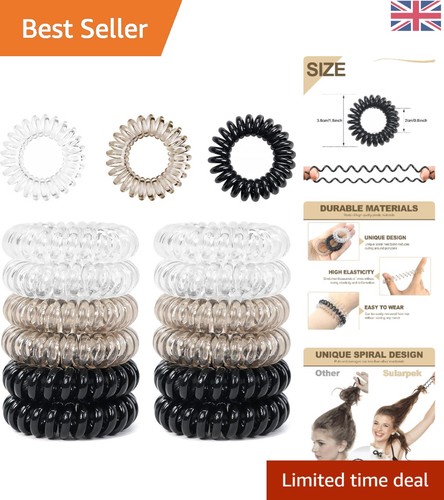 Pack spiral hair - 12, –