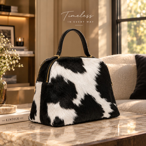 Cowhide bag leather - bag, tote
