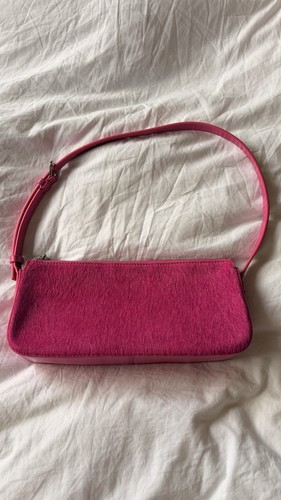 Zara hot pink pony hair