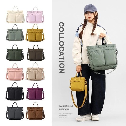 Nylon tote bag women - nylon,