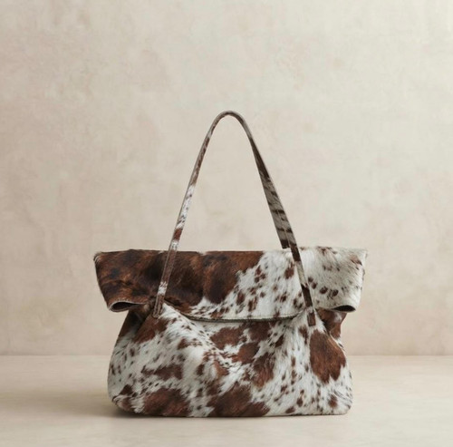 Genuine brown cowhide - brown,