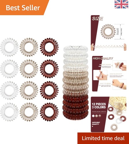 Traceless reusable spiral hair - spiral,