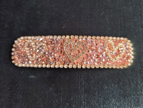 Five sparkly heart hair - (5),