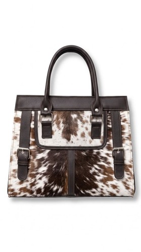 Cowhide tote bag hair - cowhide,