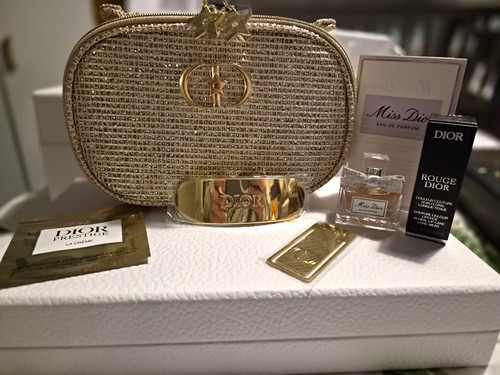 Dior gift set gold make - dior,