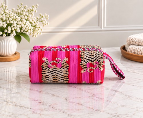 Quilted travel storage bag for - quilted,