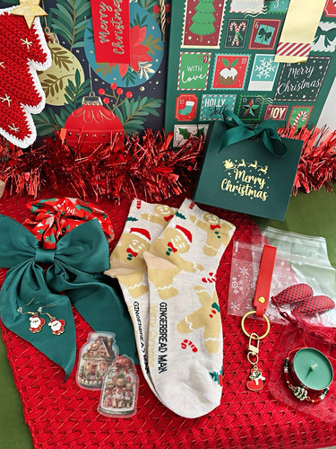 Christmas accessories gift - christmas, bag